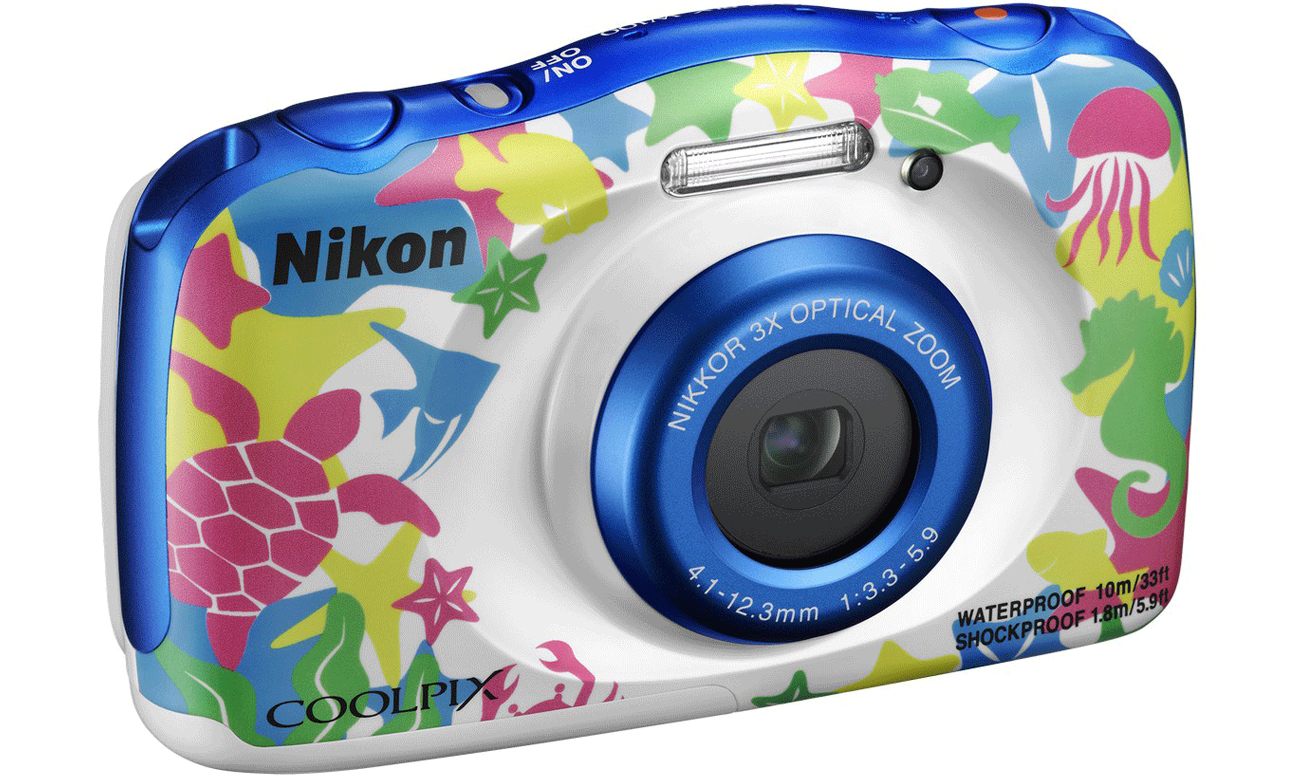Nikon Coolpix W100 morski - Aparaty kompaktowe - Sklep